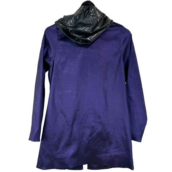 Mycra Pac NWOT Dani Rain Jacket Style 45145 Metallic Purple Size XS Sporty - Picture 3 of 9